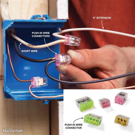 extending wires in junction box|extend wires without junction box.